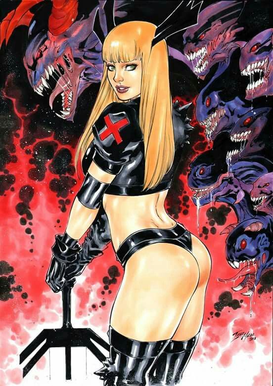 Magik_Limbo's tweet photo. (Shipping and lewd)
-bisexual but can be Cold and distant 
-shipping open especially with X-Men and midnight sons members.
-lewd in DMs with suggestive content on TL https://t.co/YKx0Ap5TuF