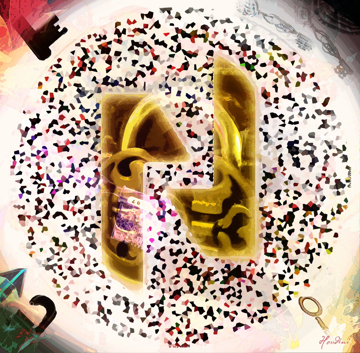 Preview of tomorrow's Tangle for Game #11 featuring NFT.com and artwork by @houdini13593157 👀. Use only the words in the Tangle to create unique phrases that will be used to create larger compositions within the Tangle of Words universe. #wordart #nftgame