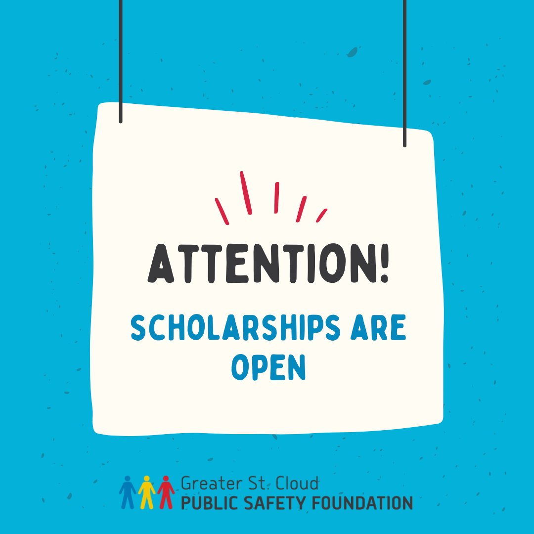 GSCSafety's tweet photo. Scholarship applications are open!  One of our initiatives is to provide scholarships to students (high school and college) who are pursuing careers in public safety. 

More info at this link: https://t.co/QfItEVsWuF https://t.co/eOJ08xTCJM