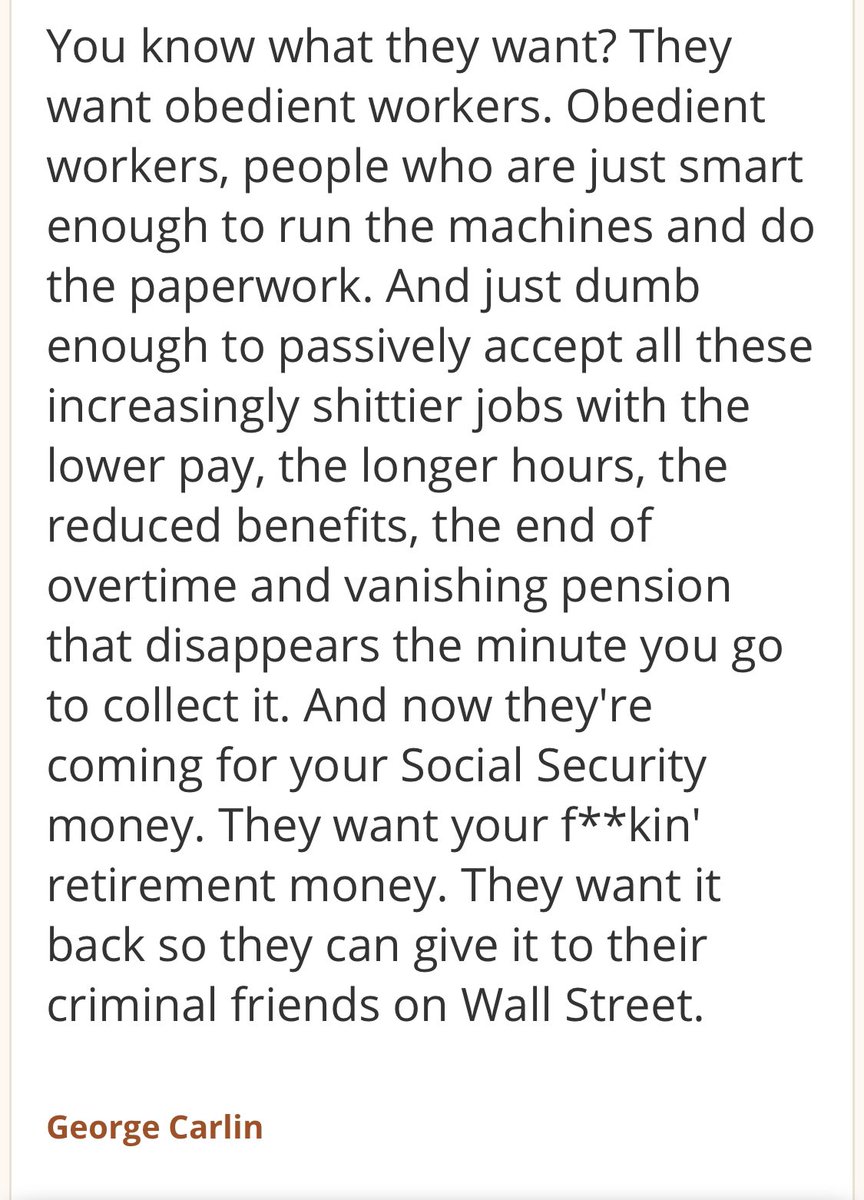 George Carlin tweet media