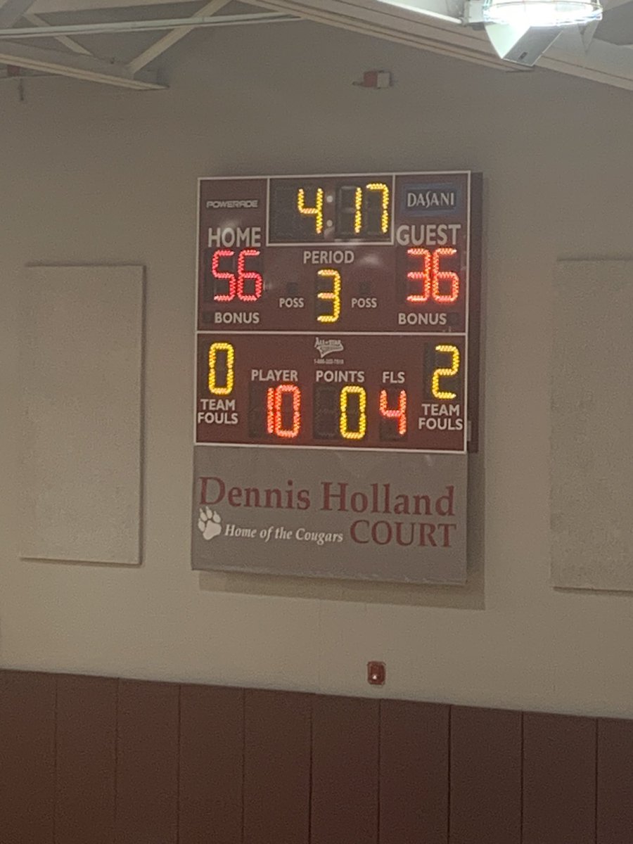 It was a big comeback for Concord Christian as they were down by 20 with 4:17 left in the third.  They outscored Derryfield 32-10 the rest of the way.