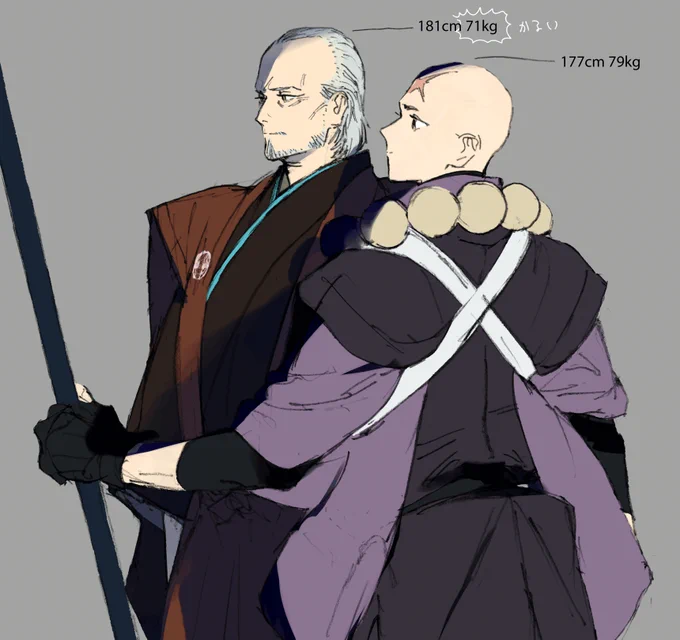 柳生さんと胤舜(再掲) 