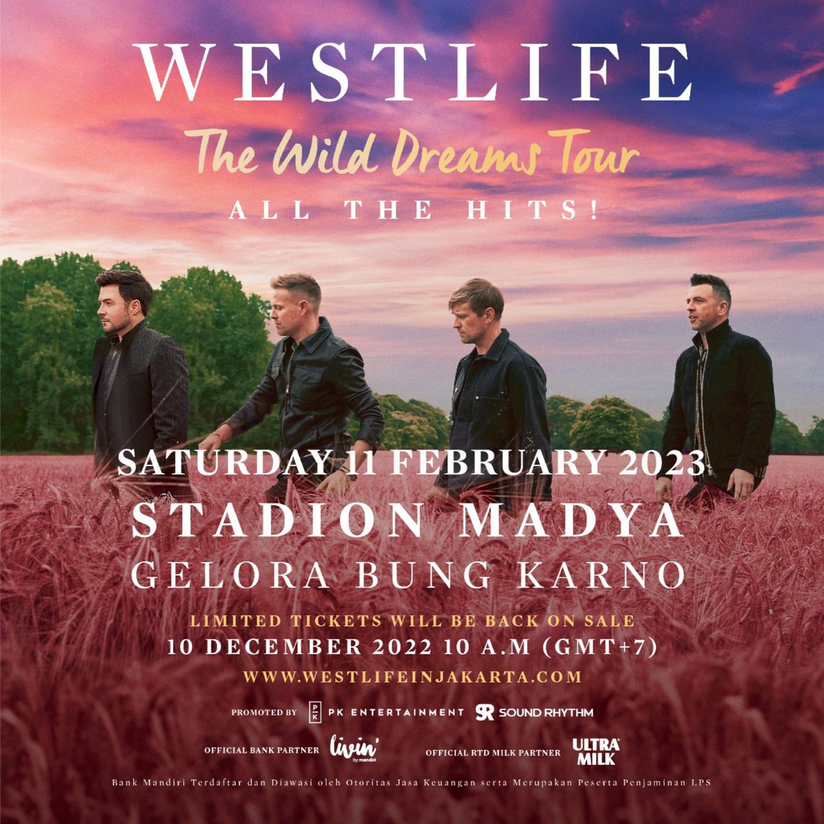 westlifemusic's tweet photo. Jakarta! Additional tickets are now ON SALE 🇮🇩 Who’s coming?

https://t.co/k3q73W1qqY https://t.co/fs8G1qb4qX