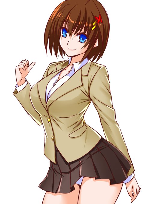 狸の片鱗を醸し出す系JKはやてさん。
パン☆チラ 