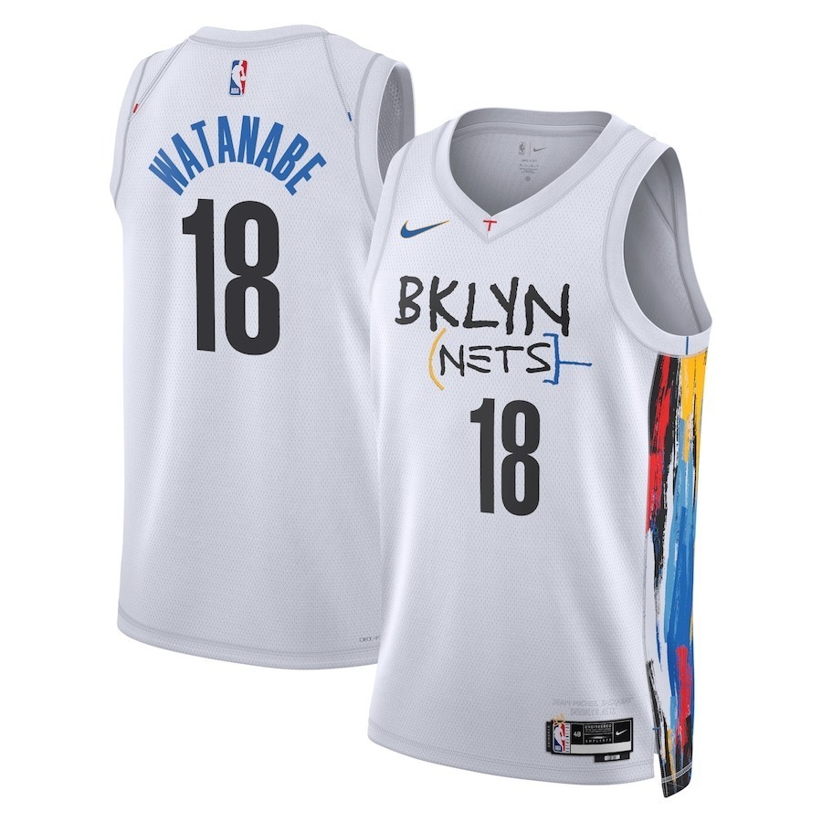 NBAStoreJapan's tweet photo. ついに！！
#渡邊雄太 選手の @BrooklynNets ユニフォーム発売🌟
ユニフォームを着て渡邊選手を応援しよう📣

ご購入はこちら⏩https://t.co/LfvLvBl6FJ

#NBA #NBAStoreJP @wacchi1013 https://t.co/fr7UioNwDP