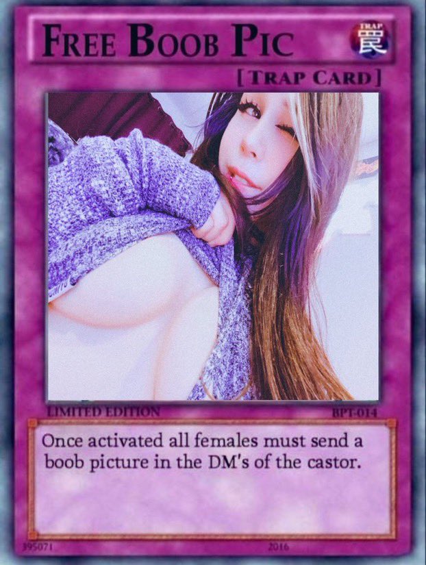 kiwi_sunset You activated my trap card! kiwi_sunset You activated my trap card!