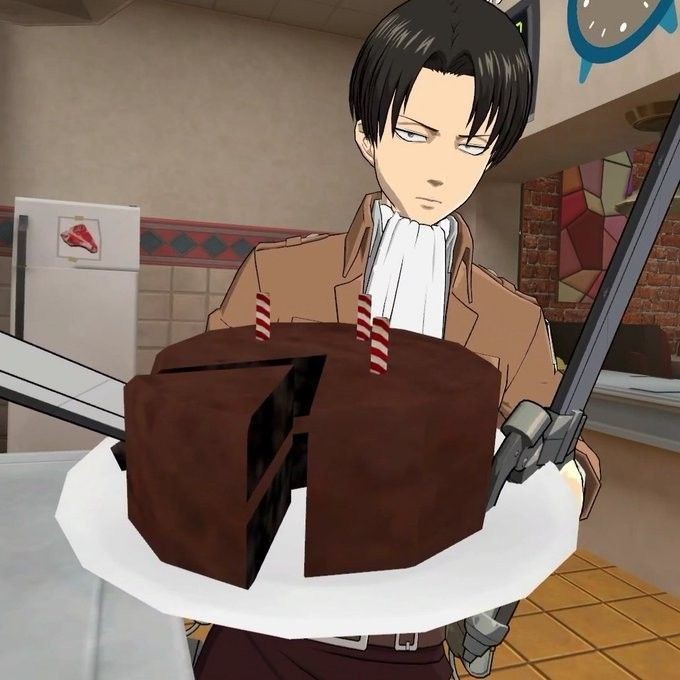 Ada keik hutan hitam dari levi heichou yang ✨️bogel✨️ no i mean pétite untuk merayakan (telat sehari) mensive kita yang ke 9 ahihihihihi

Aq syg mamas emuach 😘