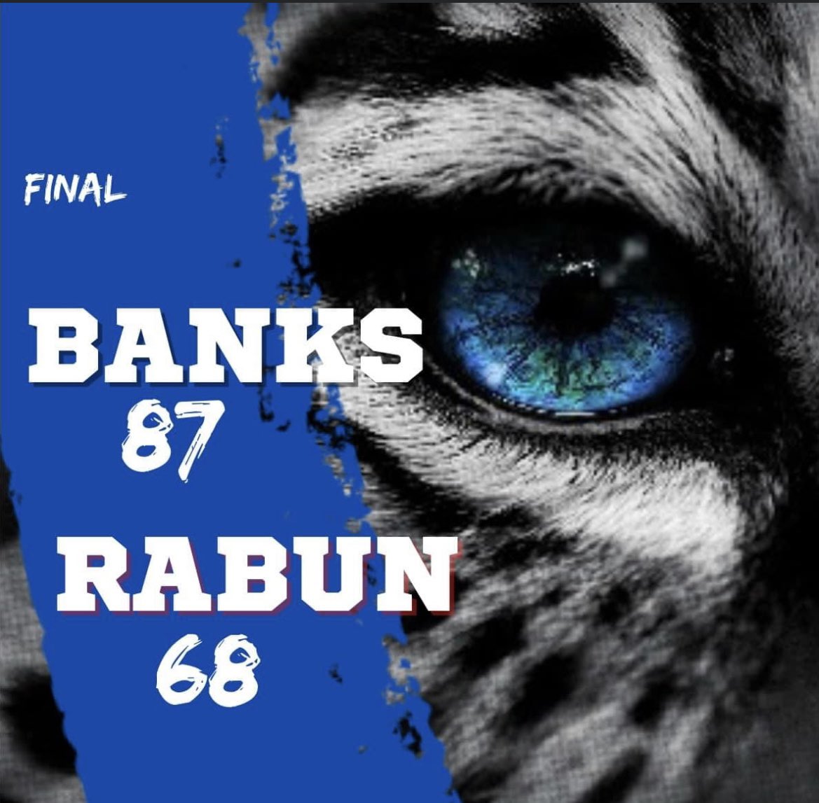🏀Leopards Win 87-68🏀

Cade White: 5 charges taken!!, 3 pts, 2 Reb
Hunter Youngblood: 22pts,2 Reb, 2 stl
Mason Adams:21pts, 4ast, 3stl
Aaron Scott:17pts, 9 Reb, 5 ast
Kolby Watson: 12 reb, 2 reb, 2 ast
Antonio Gonzalez:6 pts
Luke Dale: 3pts, 4 ast
Cooper Todd: 3 pts