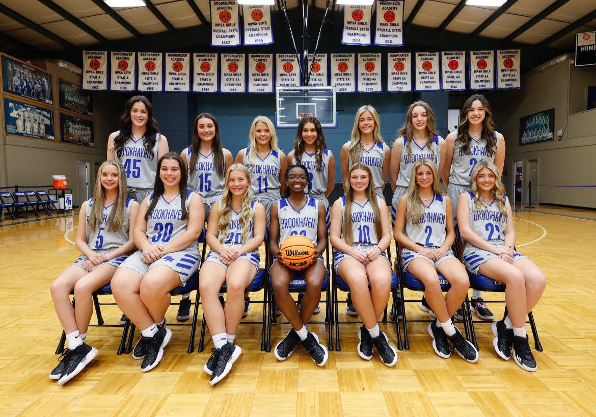 CONGRATULATIONS to the Lady Cougars on the tie with Leake Academy for 3s made in a game! (20) Congrats to Coach Kessler, Coach Webb, and this amazing team! #TOGETHER  🤍💙🐾 <a href="/mais_scores/">MAIS Sports Scores</a> <a href="/BA_Cougars/">Brookhaven Academy Cougars</a>