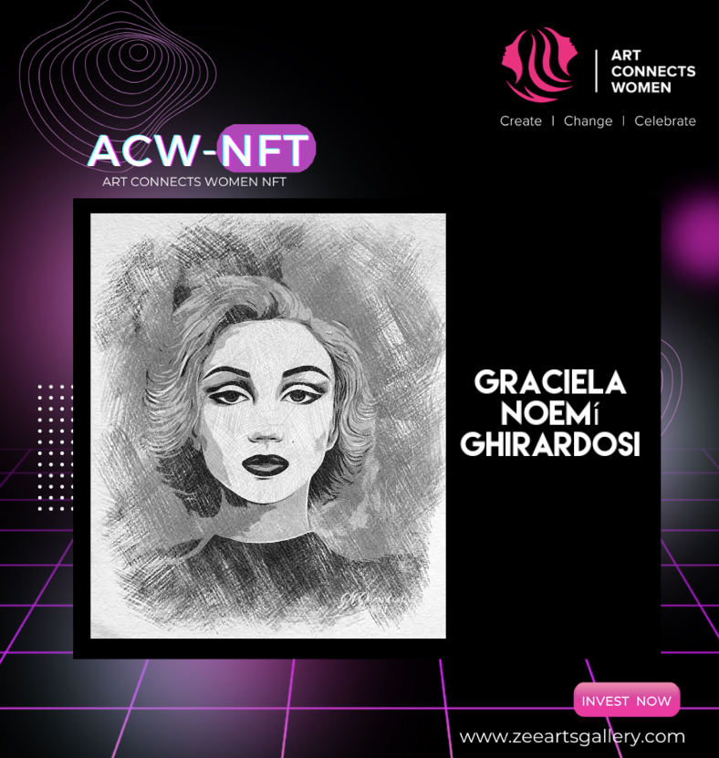 ZeeArtsGallery's tweet photo. Check out Graciela Noemi Ghirardosi on ACW-NFT
Visit our website to invest in her NFT: https://t.co/bQjwJiQRYZ
#NFT #ACW #Femalecreator #DubaiNFT #NFTCommunity #FemaleArtist #ArtConnectsWomen #ACWNFT #WomeninArt https://t.co/cejKPESp36