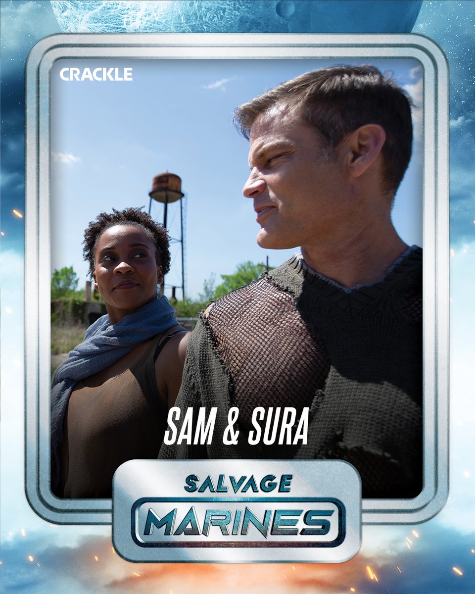 Salvage Marines trading cards! The crew <a href="/Crackle_TV/">Crackle</a> created these awesome cards for the hit series. Here are some from Pack#2. Collect them all (without the stale chewing gum) on the Popcornflix Facebook page: bit.ly/3W4osRd