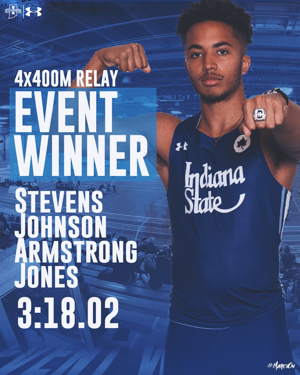 IndStXCTF's tweet photo. 🧹🧹🧹 of the 4x4!

𝐖𝐎𝐌𝐄𝐍'𝐒 𝟒𝐱𝟒𝟎𝟎𝐌 𝐑𝐄𝐋𝐀𝐘
🥇 Alysha Bradford, @iyanhun, @siierralong, Maria Biskopstoe - 3:55.12

𝐌𝐄𝐍'𝐒 𝟒𝐱𝟒𝟎𝟎𝐌 𝐑𝐄𝐋𝐀𝐘
🥇 @cameron71102, @tahjjohnson10, @QuincyArmstron11, Trent Jones - 3:18.02

#MarchOn | #StayRooted https://t.co/GSs7FPqhWV