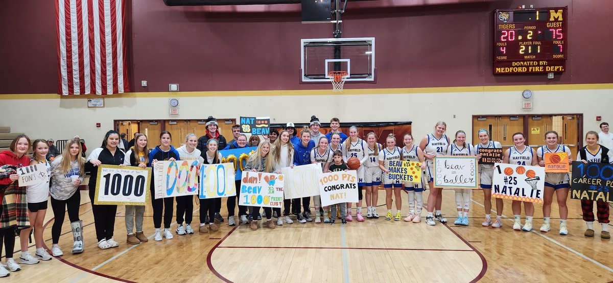 Hayfield/Schaeffer Academy Lady Vikes tweet media