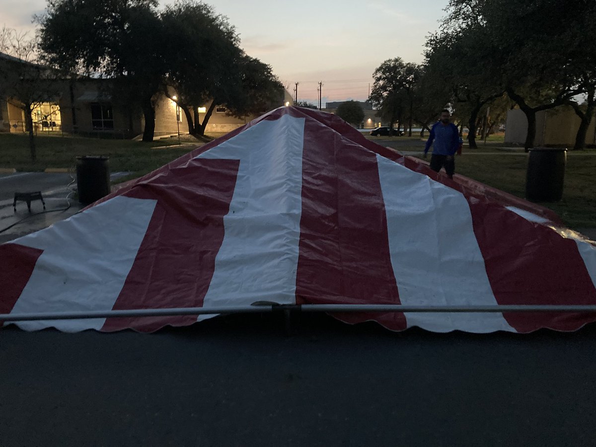 Step by step…Winterfest is coming alive! Tomorrow’s the BIG day!