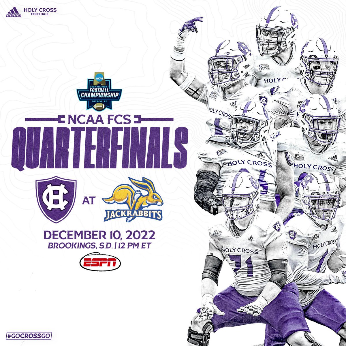 Go time. 

📺 ESPN 
📊 bit.ly/3FCzCHv
📰 bit.ly/3uGKH4e

#GoCrossGo