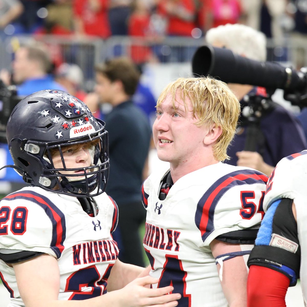 WimberleyISD's tweet photo. What it looks like when you totally commit to a team and all the effort and sacrifices come to fruition. https://t.co/MprJSJHI9f