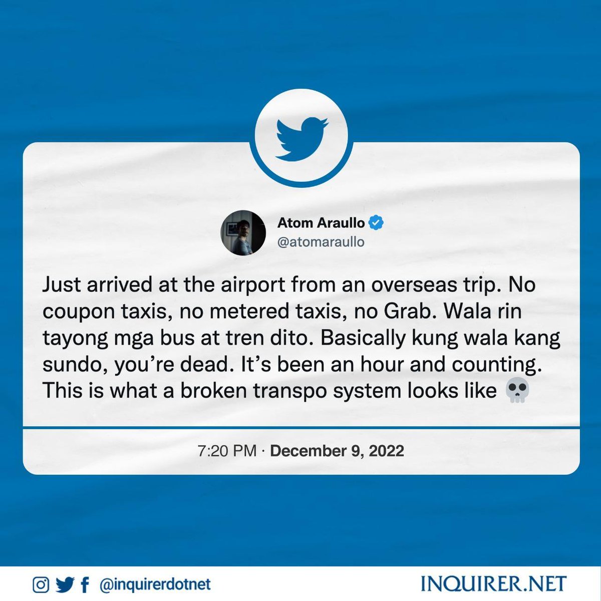 Inquirer tweet media