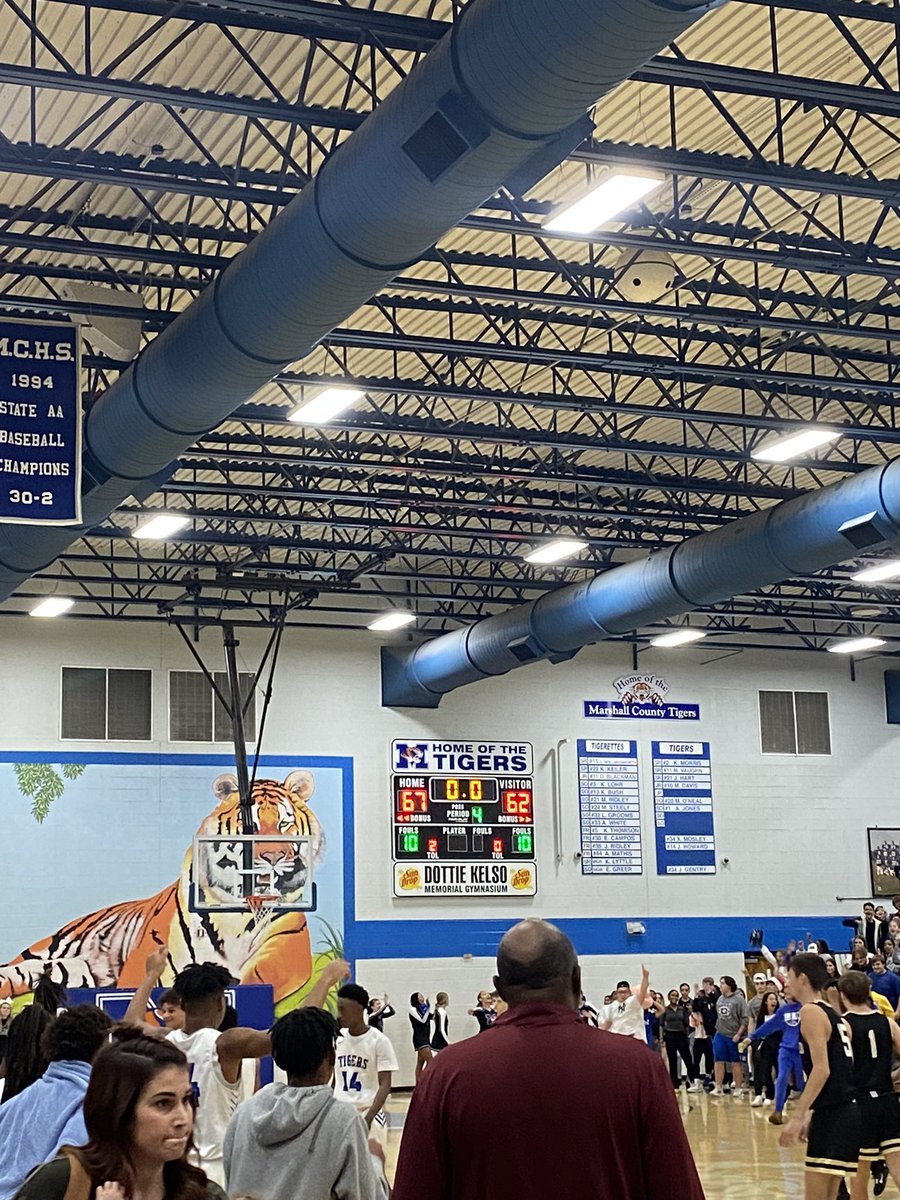Great night in Dottie Kelso as MCHS takes two from Giles County! The girls win in a romp, and the boys put on a 4th quarter show to complete a great comeback! Outstanding job all around! <a href="/mchs_tigerstn/">Marshall County High School (TN)</a> <a href="/CoachDSteely/">David Young Steely</a> <a href="/KingCoachk/">Coach King</a>