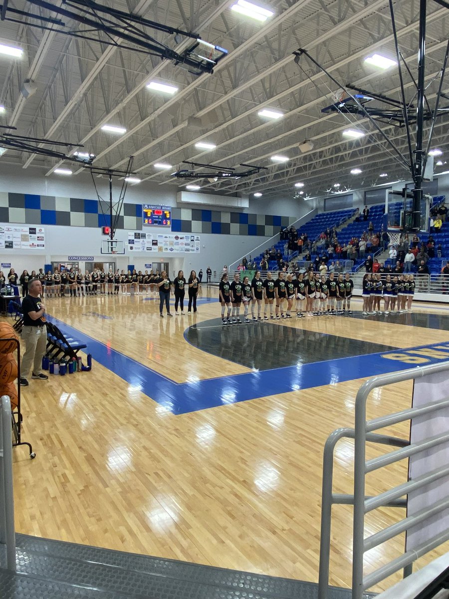 ArmucheeB's tweet photo. Awesome night! Basketball is so much more than just a game! Thankful to be able to support the Lansdell’s  as Levi Slam Dunks Cancer! What a blessing to see @FloydCoSchools @PepperellDragon &amp; the @ArmucheeHigh supporting one of our own! Bonus was 2 Region wins for the Tribe!💙🏀 https://t.co/aMWlbHnFg0