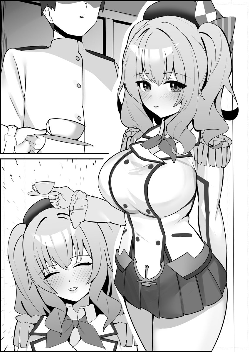 冬コミで出す鹿島本の1P目です 