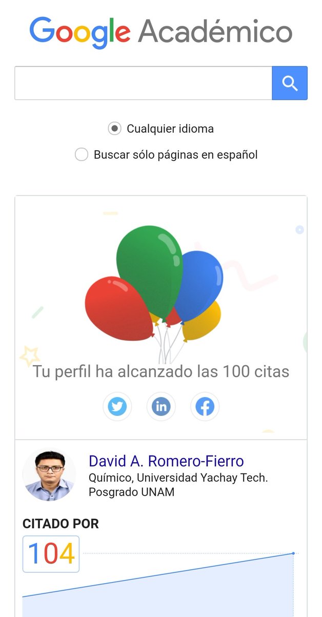 davidarf_96's tweet photo. Mis primeras 100 citas!! Producto de un año excelente rodeado de personas que me han permitido crecer en el ámbito académico, pero sobretodo humano. El camino sigue y luce bastante prometedor. https://t.co/whL3wMt9dR