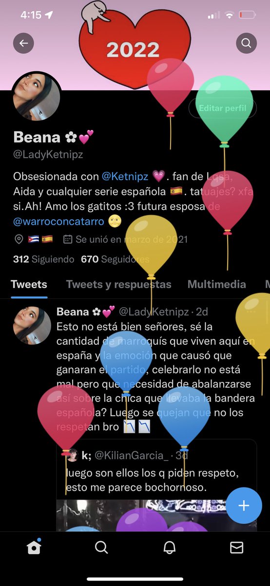 LadyKetnipz's tweet photo. Un año más un año menos 👍🎂 https://t.co/3GpIyyRrl8