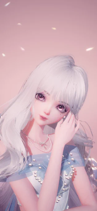 最近の着せ替えゲームはすごい・・!甘めも三白眼も自由自在で好みの女子が作れる#きらめきパラダイス 