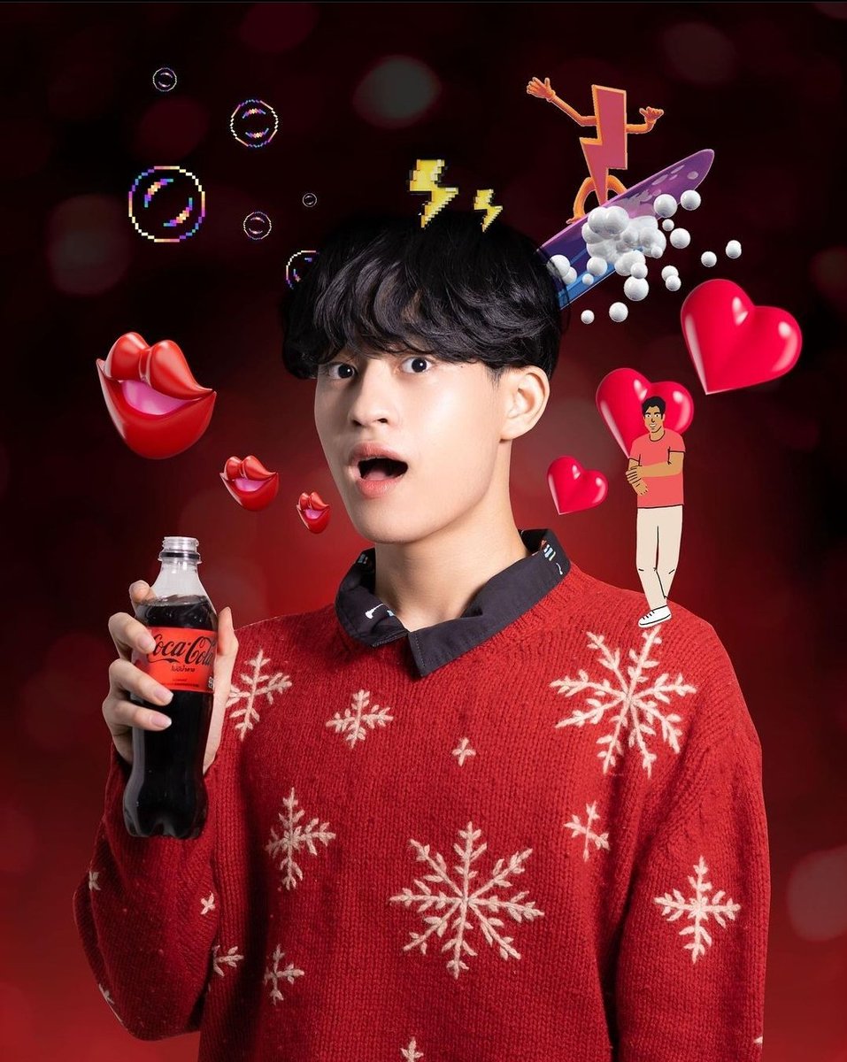 4bctracetime's tweet photo. I don't drink Coca-Cola or any softdrinks, but please know that I love you and support you both. 😊

#ZeroWords #CokeZeroSugar #CokeTH https://t.co/z4ouYyjWYB