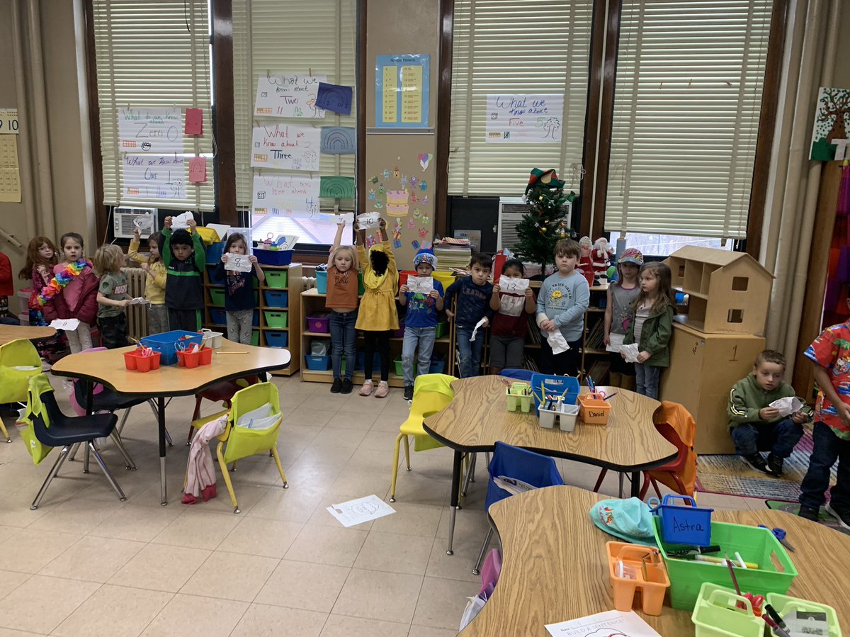 HydeKindergart1's tweet photo. How do you have a snowball fight without snow? In kindergarten we have number snowballs. #MakADifference #GoWarriors @HydePrincipal @HydeElem https://t.co/SQWNGsjJDj