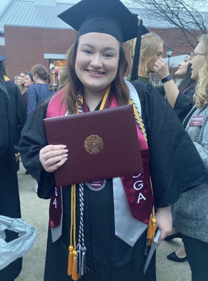 SGA_CU's tweet photo. Congratulations to our very own Vice President, Hannah Wells!🤍 
@hrwells77 https://t.co/TQEFBdTNIc