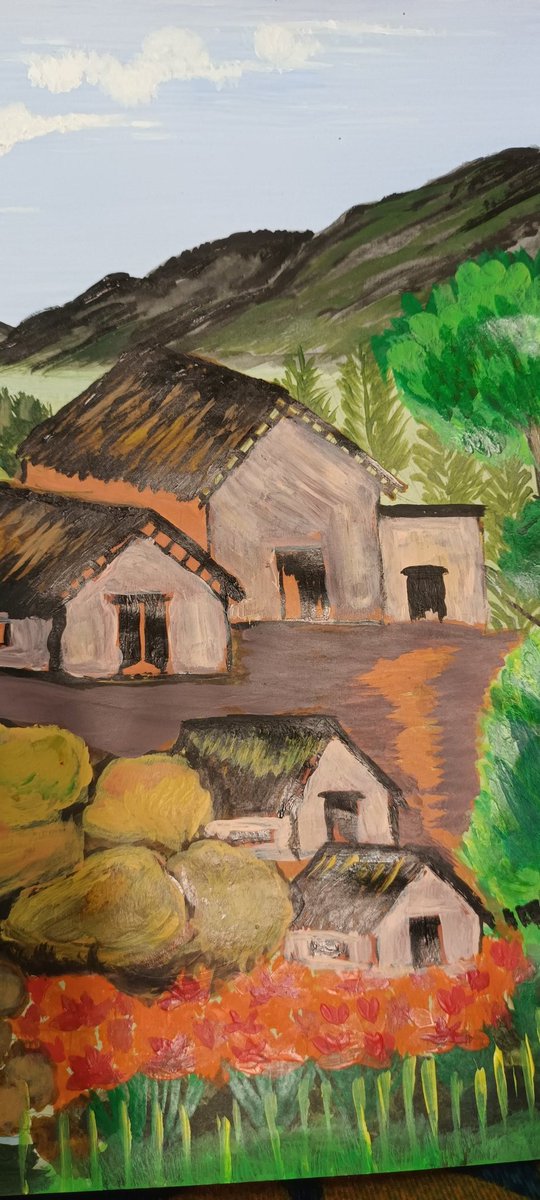 AshrafMonawar's tweet photo. @fictionalart5 Village of India.
manoz_art 
#Traditional artwork #acrylic painting #on paper #original#print#artonsale#commission#artoninstagram#artoftoday https://t.co/PgYknR82Yg