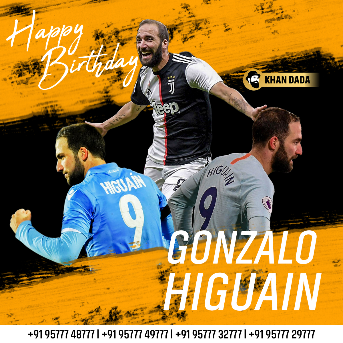 Happy Birthday, Gonzalo Higuain!    