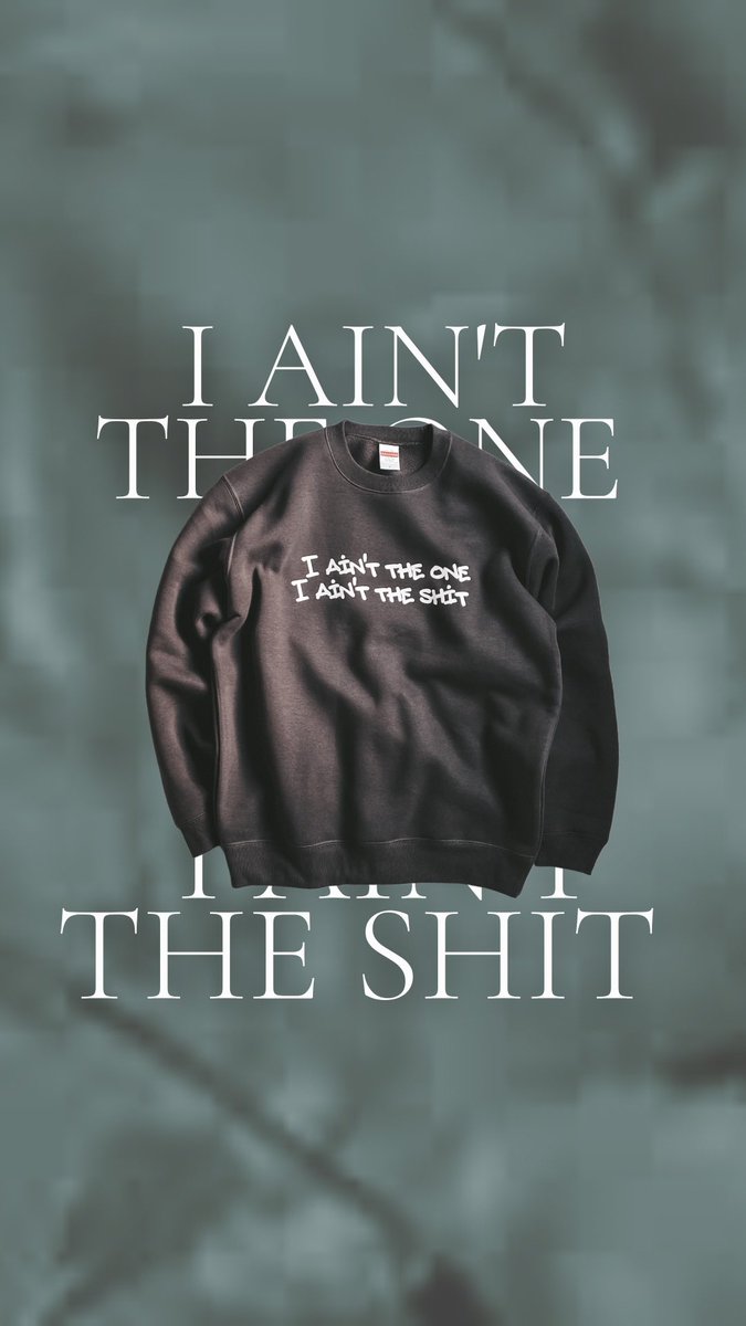 crystalsnow7s's tweet photo. ꫛꫀꪝ✨AIN'T THE SHITスウェット発売💙 【新作その2】

#bts #btsarmy #bts好きな人と繋がりたい #btsmerch #btscollection #btssmallbusiness #btsfanmade #防弾少年団 #armyと繋がりたい #大人army #indigo #rm #kimnamjoon #no2 #btsquotes #bangtanquotes #キムナムジュン #ナムペン #アミ活 https://t.co/jZThOIphSA