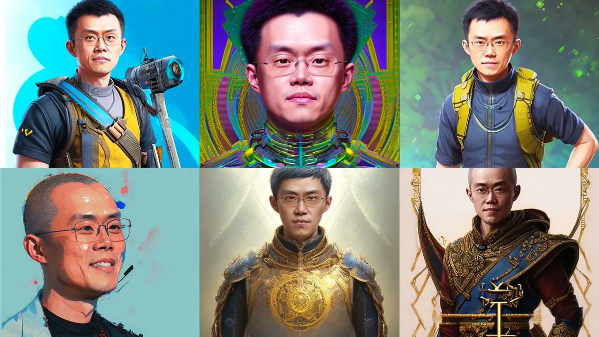 binance's tweet image. The @cz_binance multiverse.