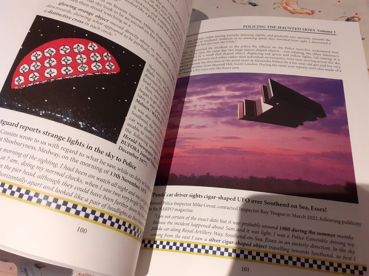Police book and UFOs