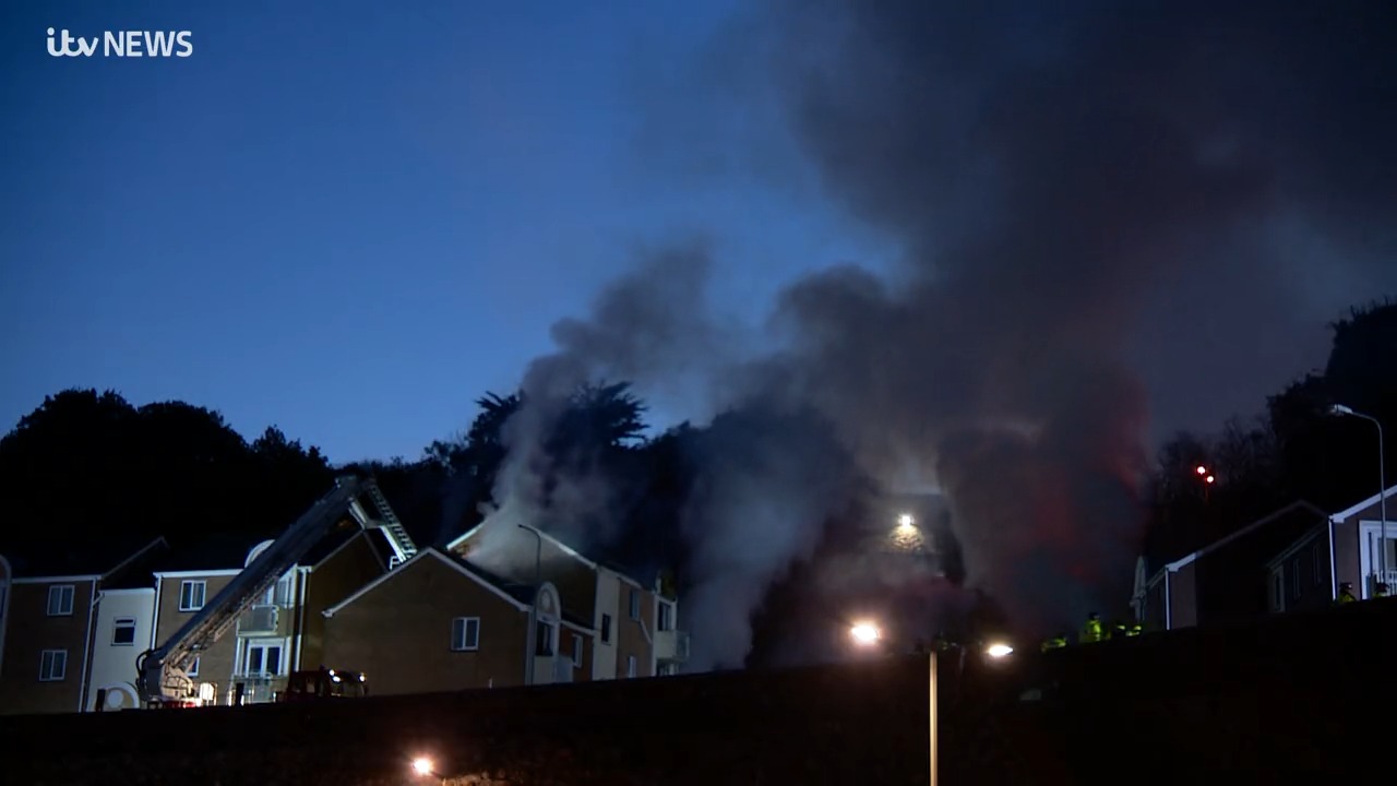 ITV Channel News on Twitter "At least six flats are believed to have