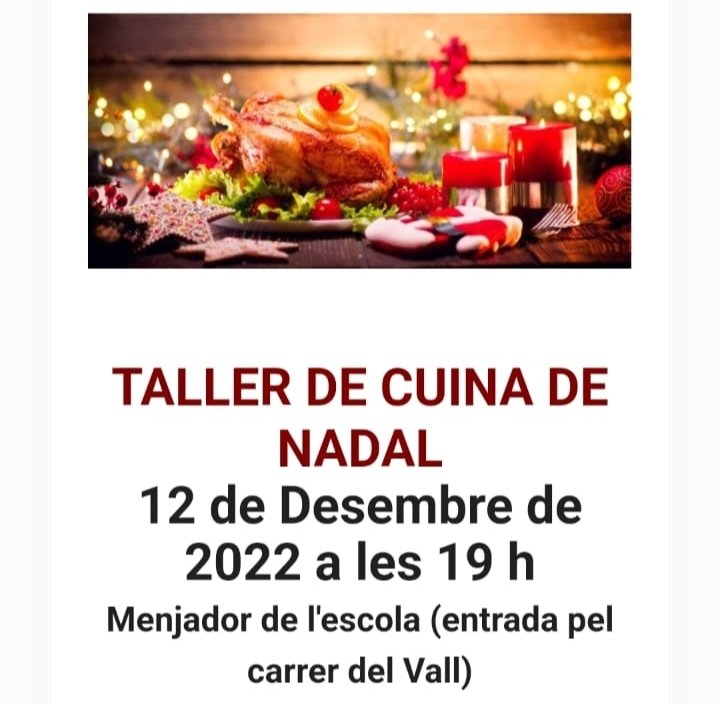 afavedrunavall's tweet photo. Els xefs de Cuina de Mercat ens vindran a donar idees pels àpats de nadal. 
Bomba d'escudella amb crema de marisc
Caneló de pollastre rostit amb prunes i orellanes
Tronc de nadal https://t.co/Zgr4P9LSjy