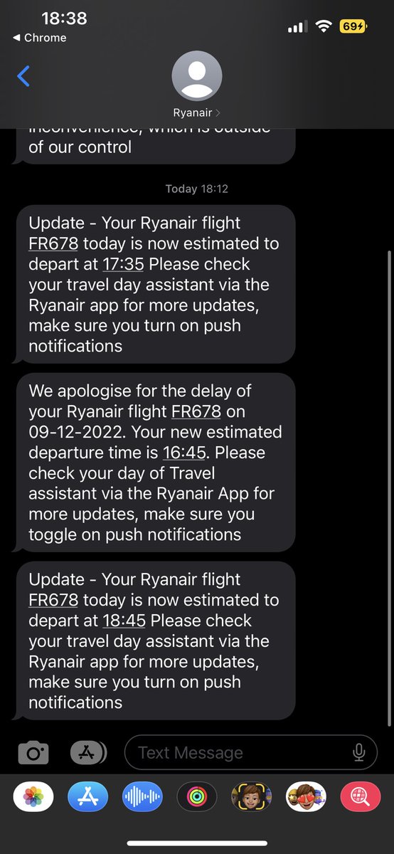 Aimee_flan's tweet photo. @Ryanair at @DublinAirport was such a mess yesterday. Delayed by 5 hours which updated in 25 minute intervals. Told to get out the queue 3 times for other flights that ended up moved or cancelled. But 10/10 to the guy who stole the tannoy to say “keep up the great waiting” funny https://t.co/1GFeYZmEbN
