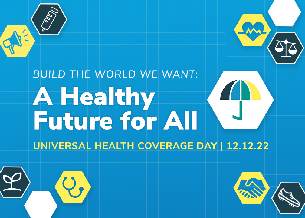 It’s #UHCDay! 

Let’s build the world we want where all people can access quality health services without financial hardship.  

#HealthForAll 

bit.ly/3EVSgbK