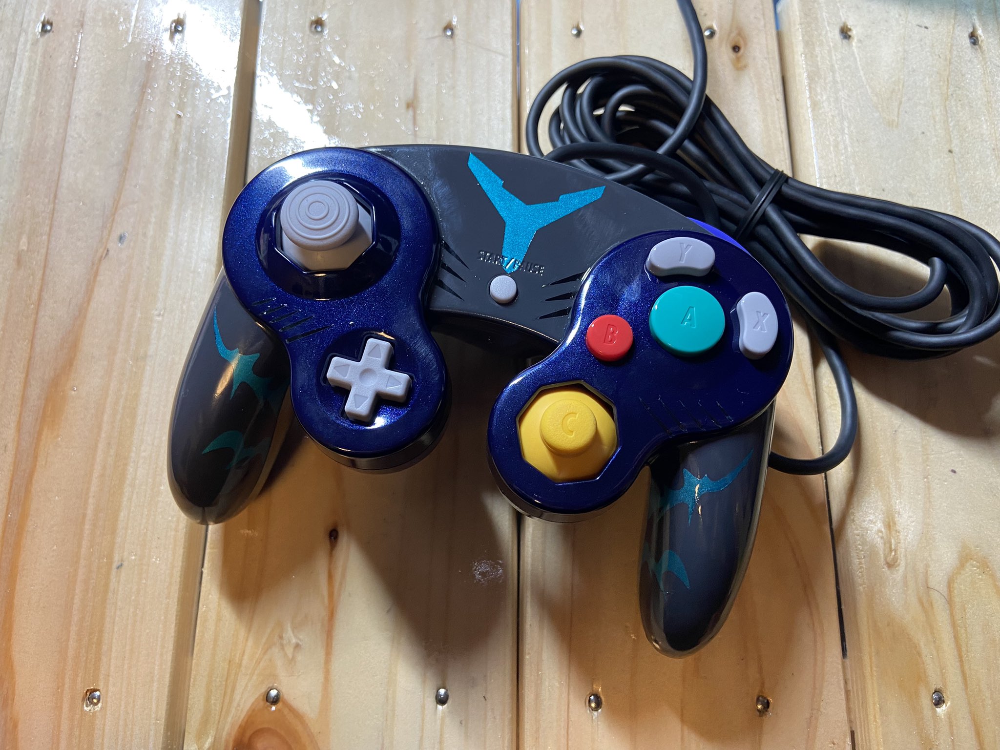 GCコントローラー 塗装 シーク スマブラSP ゼルダの伝説