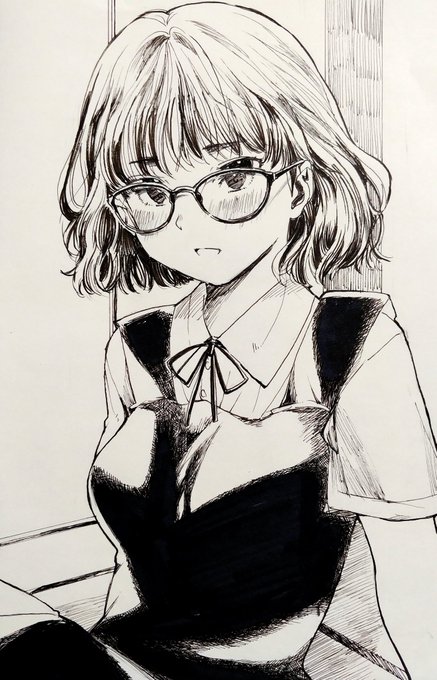 鳥山明氏のエピソードで、欲しいものが買えないときは絵に描いて発散していた旨の内容があったが、おれも「こんな女友達がほしいなー」と思いながら描いているフシがある。ああ、邪念と純真の狭間で揺れる下心よ。 