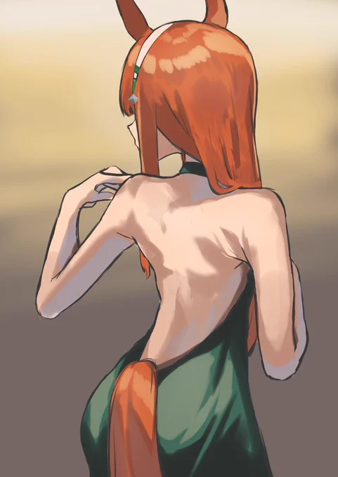 最近まったくウマ娘出来てないんだけどスズカさんは好きだから定期的に描きたくなる… 