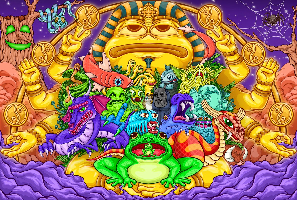 GM fren and collector☕️
I got a new offer from anonymous collector, thank you so much for looking out my piece but sorry I can't accept that🙏
 
🔗: foundation.app/@reseven/monsc…
 
#NFTs #NFTCommunity #pepethefrog #FrogFam #NFTdrops  #NFTartist  #pepe #Illustration #FoundationNFT