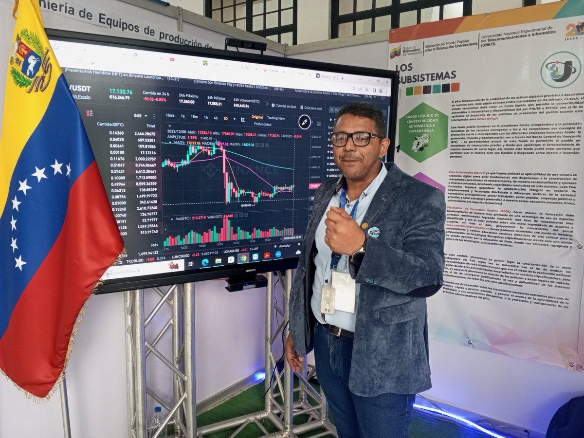 C_Berbeci's tweet photo. Desde la Expo Investigaciones Universitaria 2022 nos encontramos promoviendo e impulsando nuestro proyecto de investigación del ecosistema de economía digital, el laboratorio de reparación y mantenimiento de equipos de activos digitales como también la robótica para todos. #uneti https://t.co/UbRF03sf7E