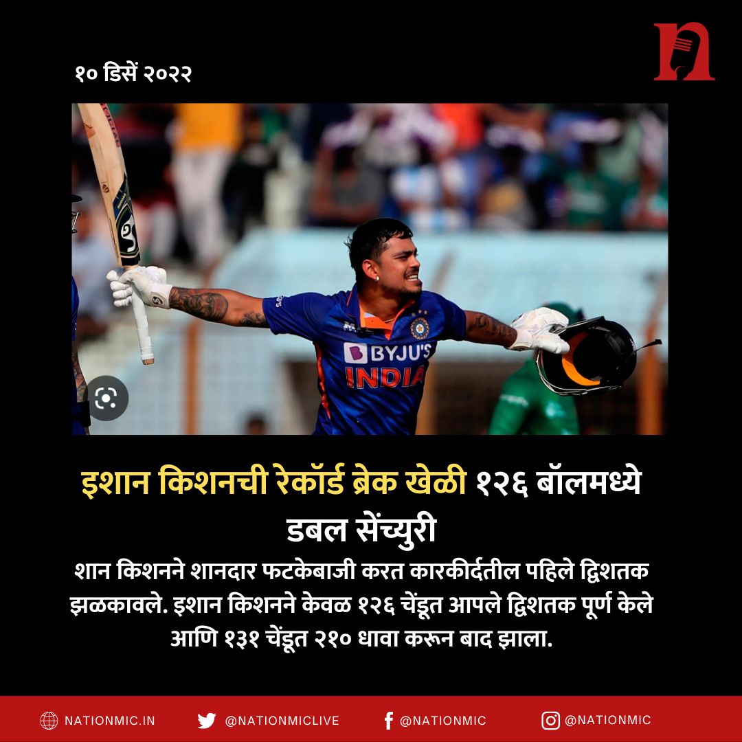 NationMicLive's tweet photo. #ishankishan #Cricket #INDvsBAN https://t.co/cLMeyqA4JU