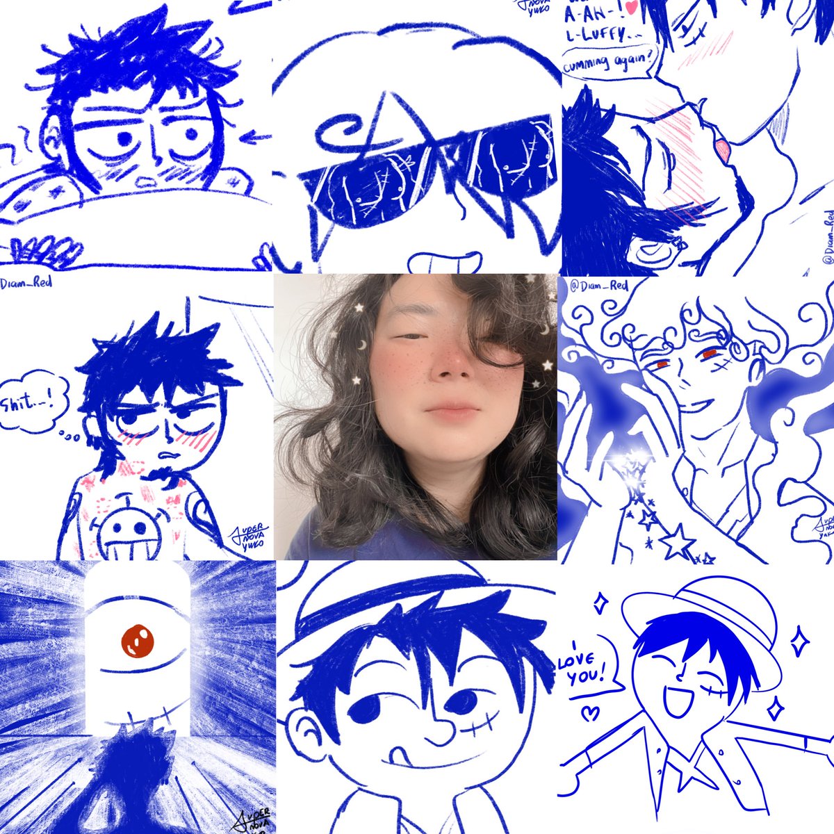 🔞 Lulaw ☀️GEAR5 ERA 🌻 (@Diam_Red) さんのイラスト・マンガ作品まとめ (4 件) - Twoucan