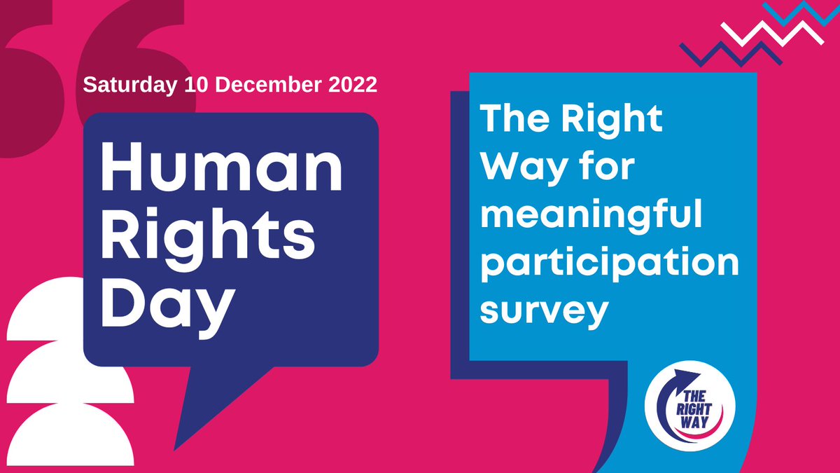 💬 Today is #HumanRightsDay!

📣 We're encouraging young people aged 12-25 to exercise their #UNCRC Article 12 Right &amp; share their thoughts on how @ScotGov can meaningfully engage with young people as part of our #SYPTheRightWay Project

➡️ Find out more: bit.ly/SYP-RightWay