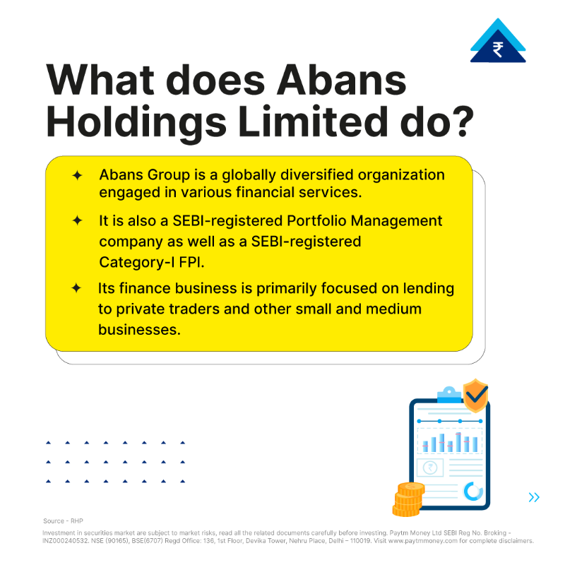 PaytmMoney's tweet photo. The IPO rush is just getting started! ๐ฏ
Abans Holdings Limited IPO is going live on 12th December.
Pre-apply on Paytm Money now - https://t.co/E0eyL2qeNt
#IPOAlert #AbansHoldingsIPO #IPOrush #MarketUpdate #StockMarketIndia