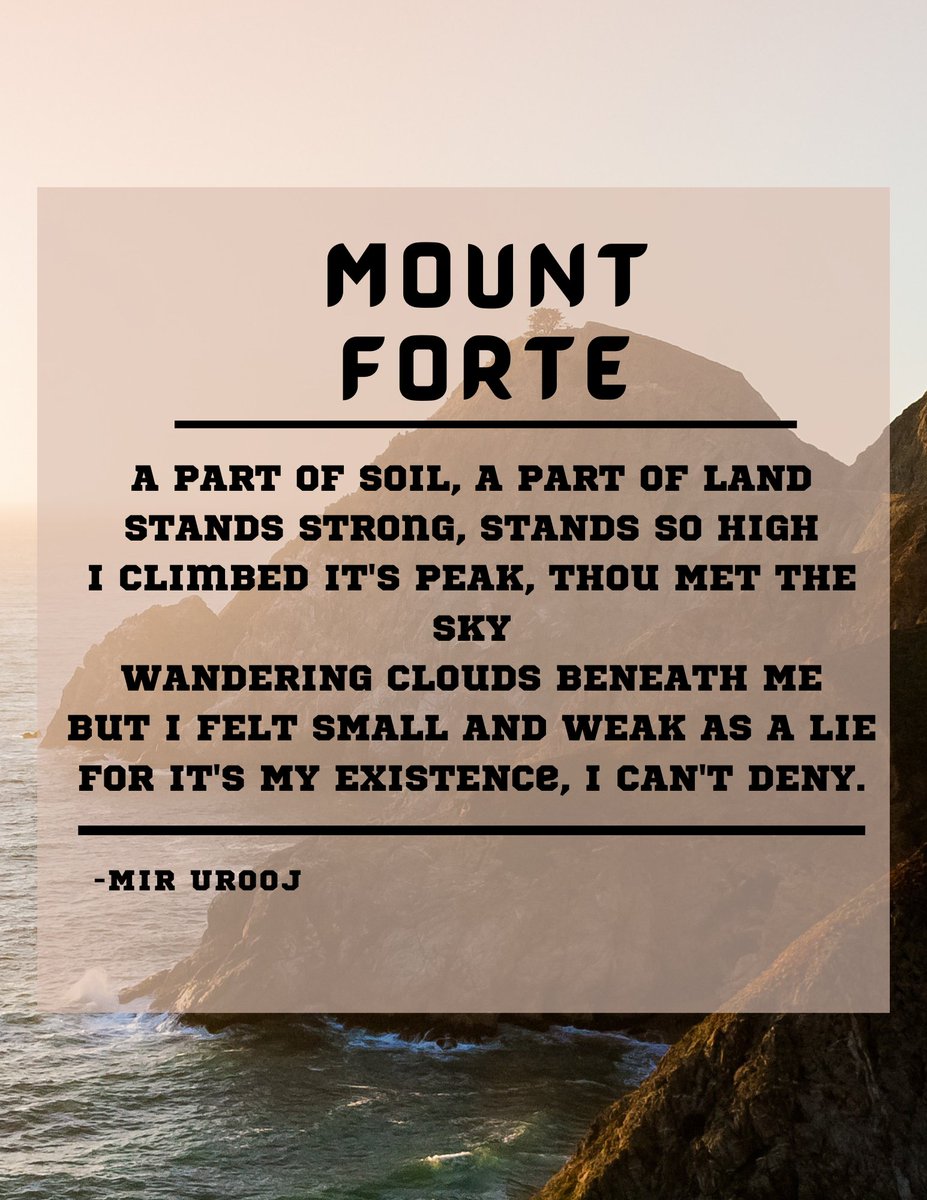 MirUrooj2's tweet photo. New poem 💙
#poetrylovers #poetry https://t.co/5X7XablpYP