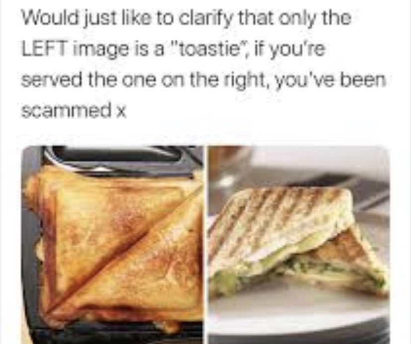 MrsFlowers007's tweet photo. What is the ULTIMATE toastie filling ??? 

Lets hear it  🥪😋

#Toastie #cheeseAndham https://t.co/czQzxHjqcu